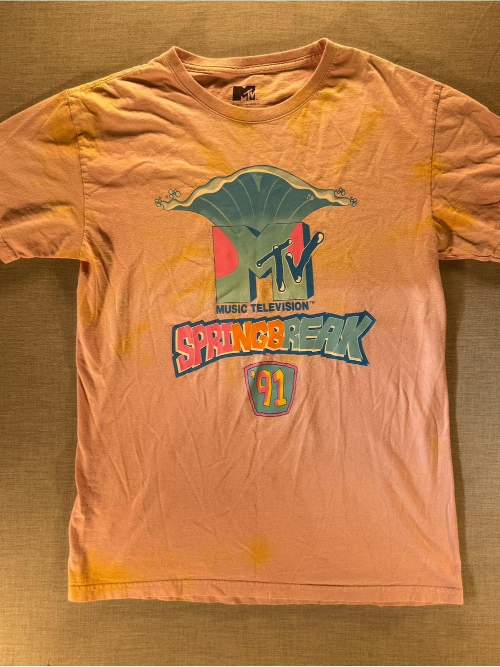 MTV Retro/Vintage Spring Break '91 Graphic Tee